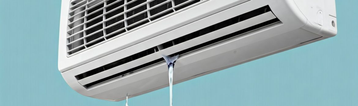 por qué mi aire acondicionado gotea: causas comunes y soluciones